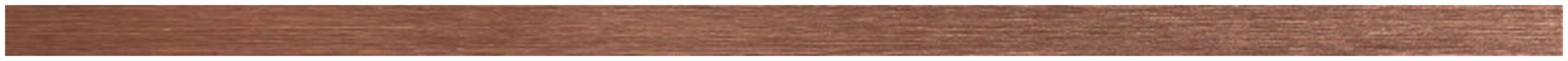 Błyszcząca listwa ścienna Steel Copper 1 o metalicznym odcieniu brązu z precyzyjnymi krawędziami
