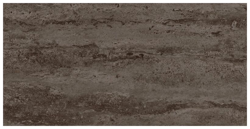 Błyszczące kafelki Terrane Brown Glossy z efektem kamienia w brązowych odcieniach