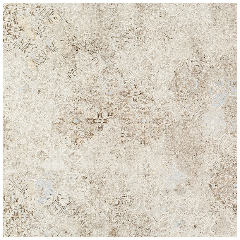 Szare płytki Tubądzin Grey Stain GEO gres lappato z delikatnym połyskiem o wymiarach 59,8x59,8 cm