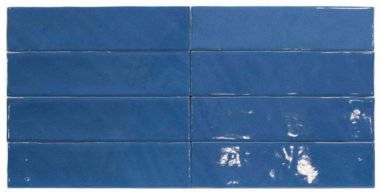 Dune Meknes Indigo płytka ścienna 6.2x25 (189324) - błyszcząca glazura w kształcie cegiełki