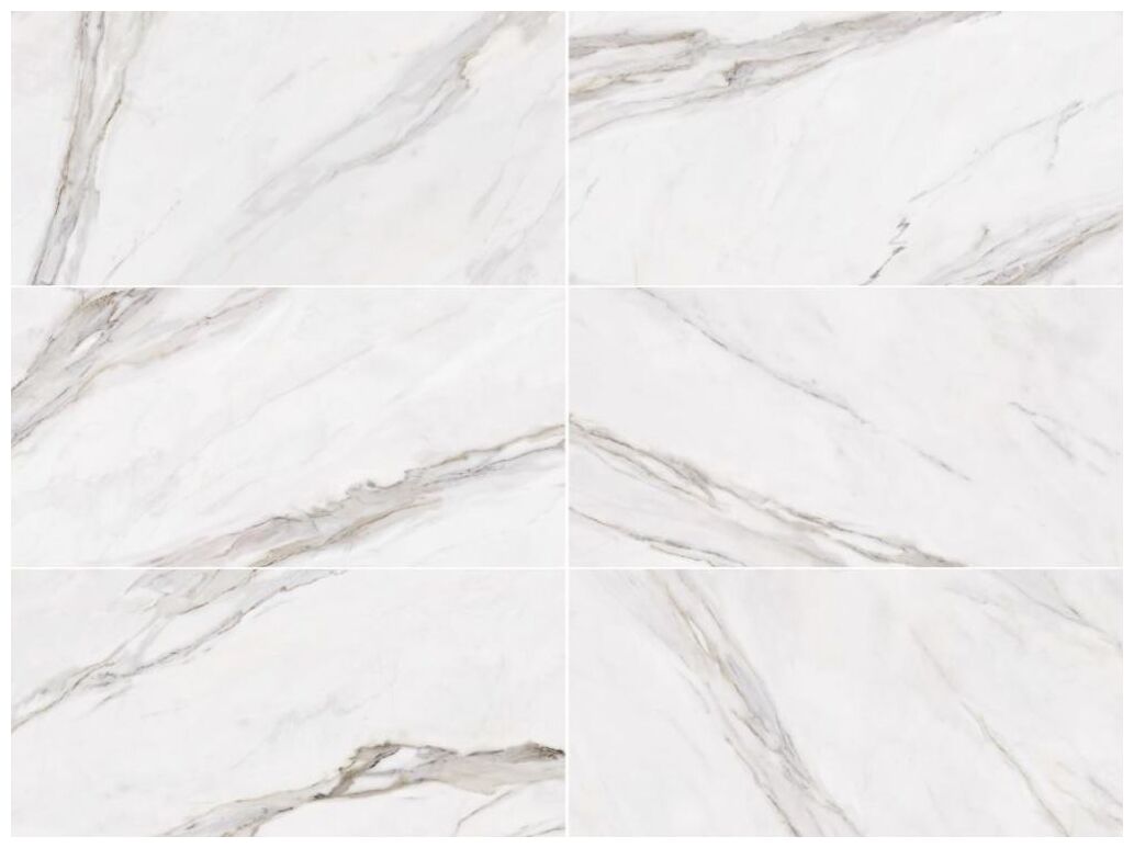 dune calacatta superwhite gres satin rektyfikowany 60x120 (189237) - zdjęcie nr: 2