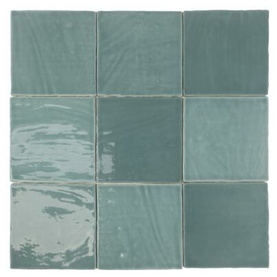 dune tabarca turquesa glossy płytka ścienna 15x15 (188249) - zdjęcie główne