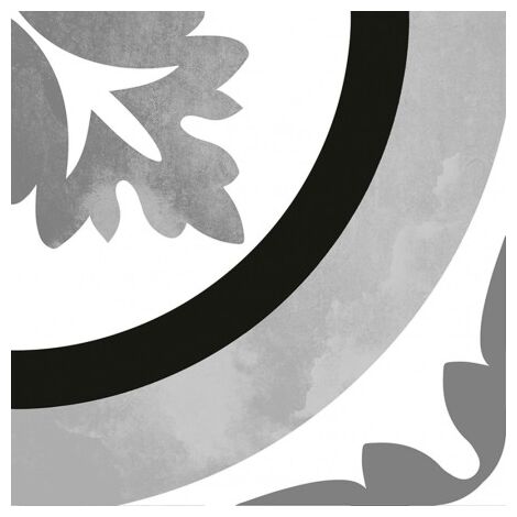 dune ornamental black&white gres 20x20 (187820) - zdjęcie główne