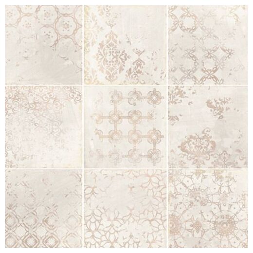 dune terracota blanco dekor 20x20 (187826n) - zdjęcie główne