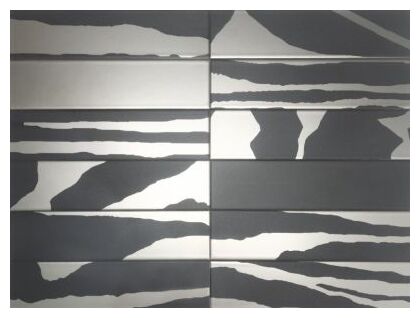 dune flat savannah black&silver płytka ścienna 7.5x30 (188723) - zdjęcie główne