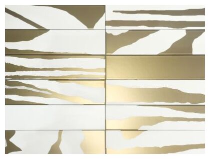 dune flat savannah whitek&gold płytka ścienna 7.5x30 (188720) - zdjęcie główne