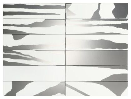 dune flat savannah white&silver płytka ścienna 7.5x30 (188722) - zdjęcie główne