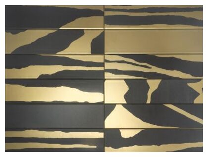 dune flat savannah black&gold płytka ścienna 7.5x30 (188721) - zdjęcie główne