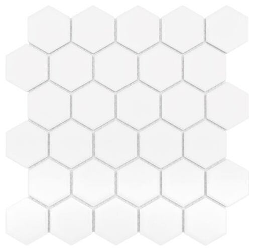 dunin hexagon white 51 matt mozaika 27.1x28 - zdjęcie główne