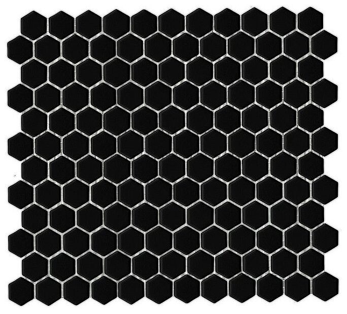 dunin mini hexagon black mozaika 26x30 - zdjęcie główne