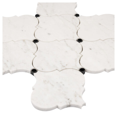 dunin carrara white hall mozaika kamienna 30x30 - zdjęcie nr: 3