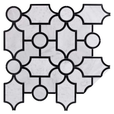 dunin carrara white manor mozaika kamienna 30x30 - zdjęcie nr: 3