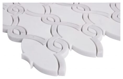 dunin carrara white herald mozaika kamienna 27.5x30 - zdjęcie nr: 2