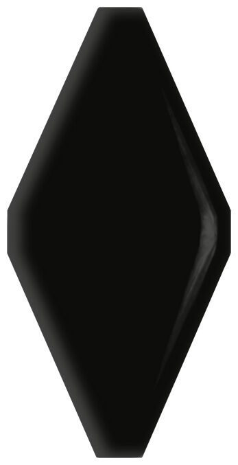 dunin carat black płytka ścienna 10x20 - zdjęcie główne