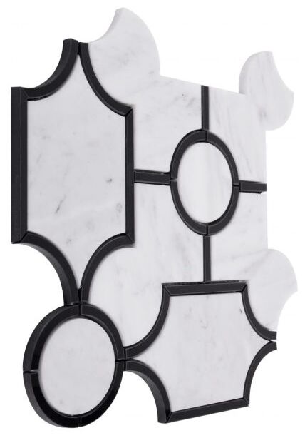 dunin carrara white manor mozaika kamienna 30x30 