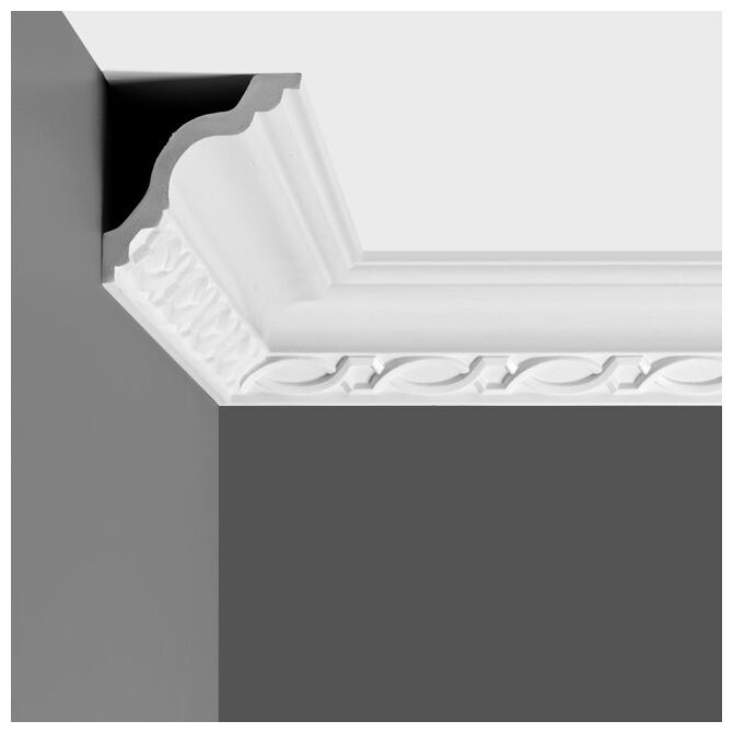 dunin wallstar com-071 listwa gzymsowa z ornamentem 7.2x6.9x200 - zdjęcie główne