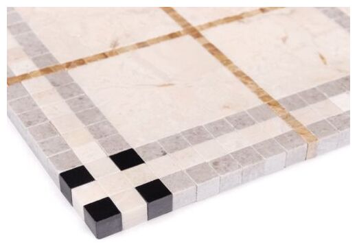 dunin beige tartan mozaika kamienna 31x31 - zdjęcie nr: 3