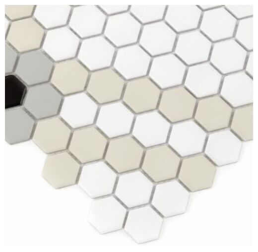 dunin mini hexagon doublehex  matt mozaika 40.1x34.1 