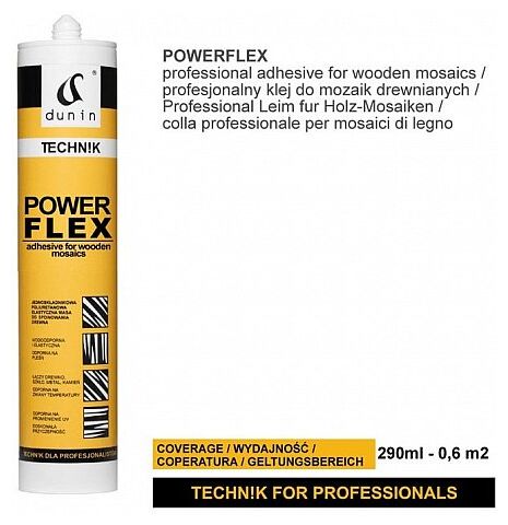 dunin dunin technik powerflex 290 ml klej do mozaik drewnianych 