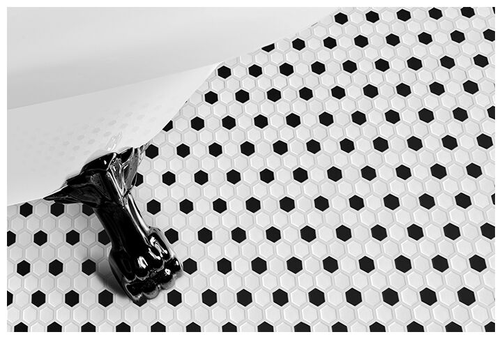 dunin mini hexagon b&w mix mozaika 26x30 - zdjęcie nr: 2