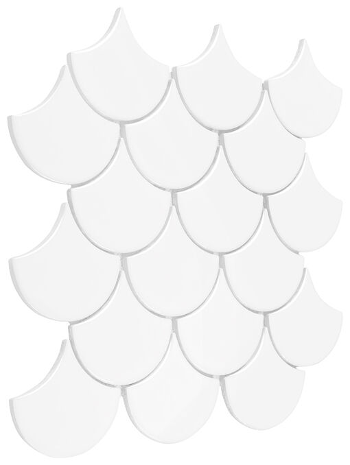 dunin mini fish scale white 88 mozaika 29.6x30 - zdjęcie nr: 2