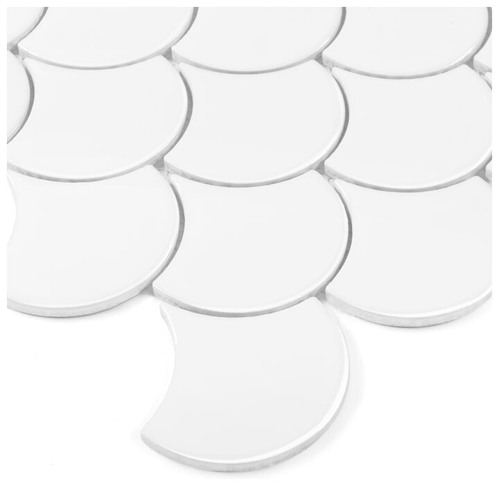 dunin mini fish scale white 88 mozaika 29.6x30 - zdjęcie nr: 4