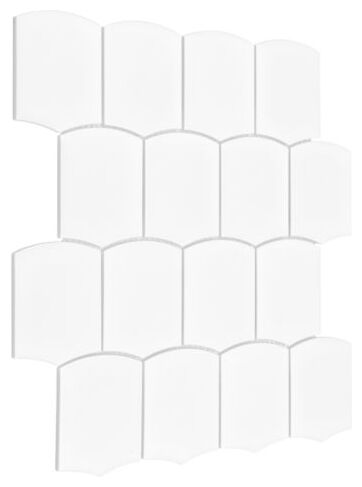 dunin arcado white matt mozaika gresowa 25.6x29.2 - zdjęcie nr: 4