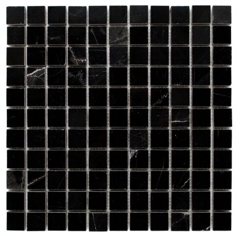 dunin black&white pure black 25 mozaika kamienna 30.5x30.5 - zdjęcie główne