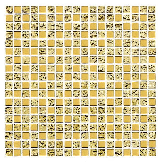 dunin dd1 gold mix 15 mozaika szklana 30x30 - zdjęcie główne