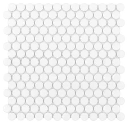 dunin miss penny white matt mozaika gresowa 27.2x27.4 - zdjęcie główne