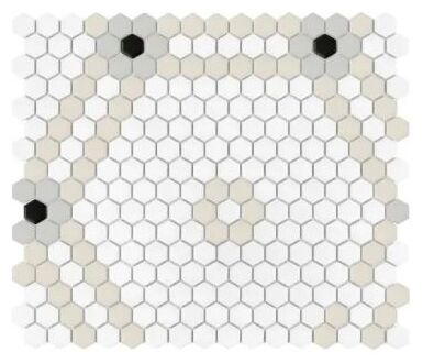 dunin mini hexagon doublehex  matt mozaika 40.1x34.1 - zdjęcie główne