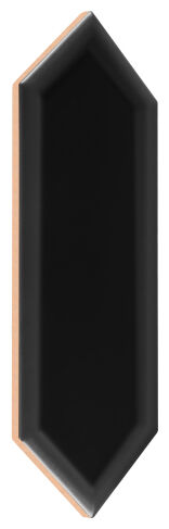 dunin tritone black matt 02 płytka ścienna 7.5x22.7 - zdjęcie główne