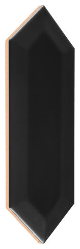 dunin tritone black matt 03 płytka ścienna 7.5x22.7 - zdjęcie główne