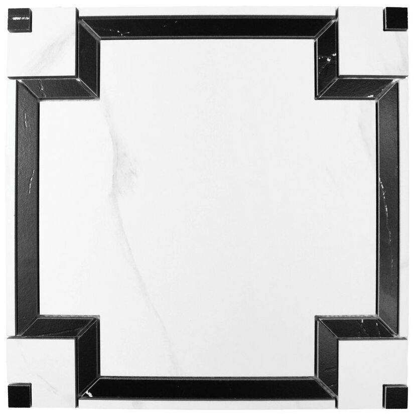 Dunin Crossington Carrara GP mozaika gresowa 30x30 - matowa mozaika gresowa z motywem geometrycznym