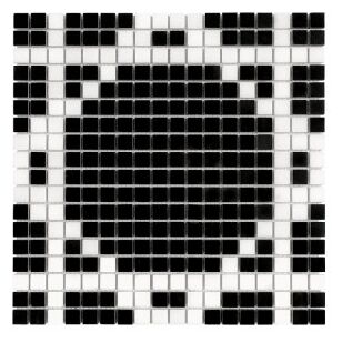dunin black&white pure b&w radiant 15 mozaika kamienna 30.5x30.5 - zdjęcie główne