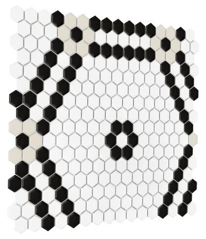 dunin mini hexagon doublehex  matt mozaika 40.1x34.1 - zdjęcie nr: 2