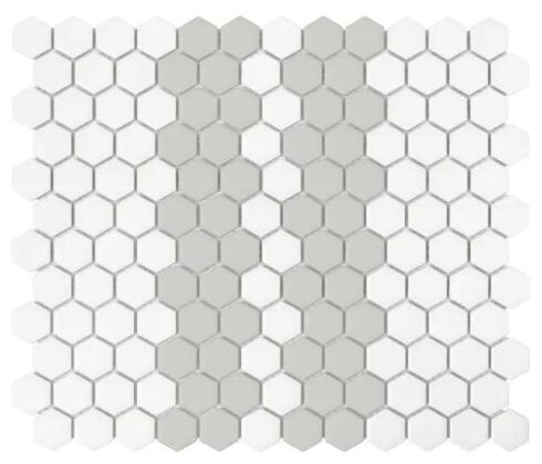 dunin mini hexagon stripe 2.1.a matt mozaika 26x30 - zdjęcie główne