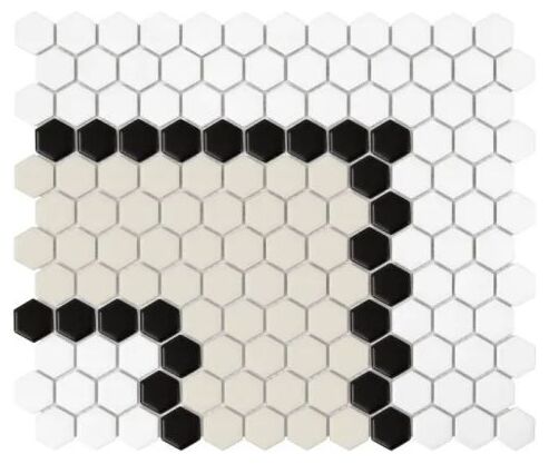 dunin mini hexagon stripe 3.2.b matt mozaika 26x30 - zdjęcie główne