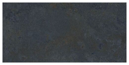 Mine Blue SILK3D gres rektyfikowany 60x120 o ciemnej kamieniopodobnej powierzchni z nieregularnościami