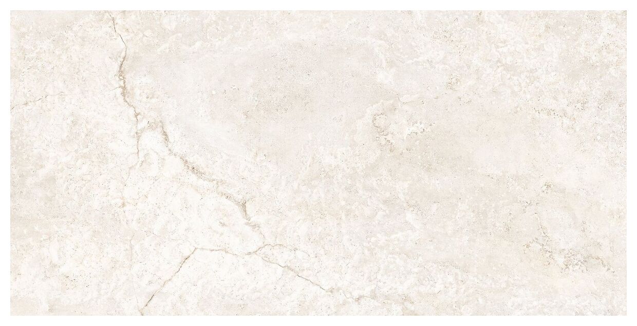 ECO Ceramic Bruma White gres rektyfikowany 60x120 - matowy gres do salonu i przedpokoju imitujący kamień