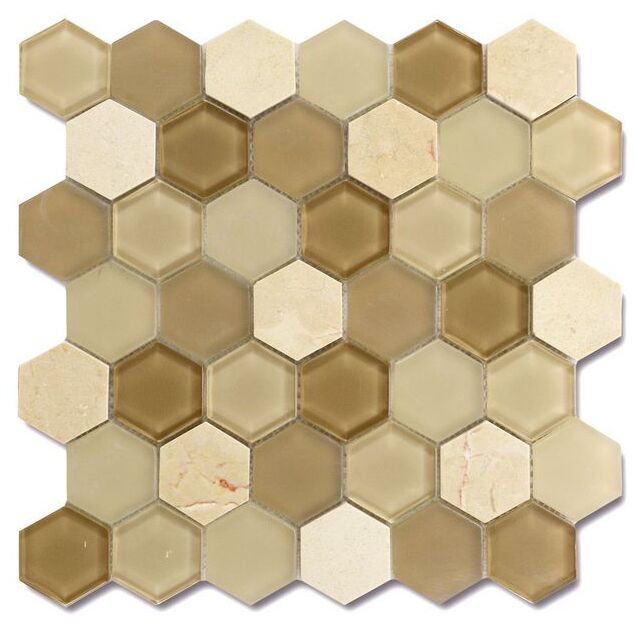 el casa honey beige mozaika 30x30.5 - zdjęcie główne