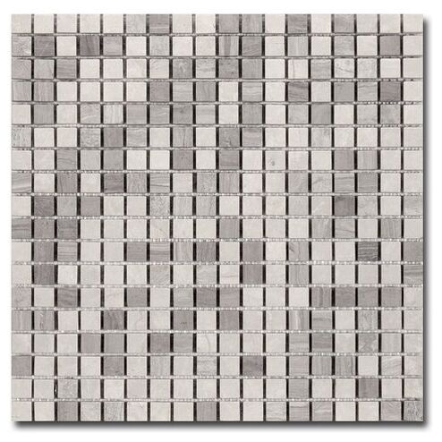 el casa travertyn grey mozaika kamienna 30.5x30.5 - zdjęcie główne