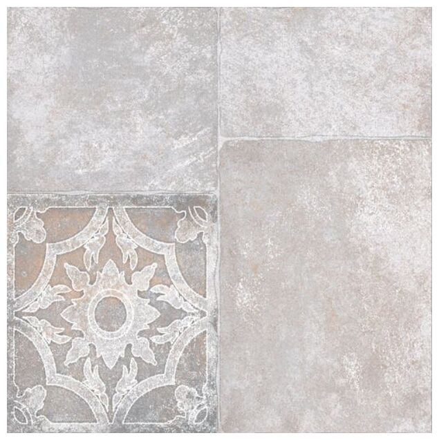 EL Molino Argos Steel gres rektyfikowany 58x58 - gres hiszpański w stylu vintage do salonu