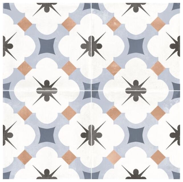 EL Molino Aldana Denim gres rektyfikowany 58x58 - gres hiszpański w stylu vintage