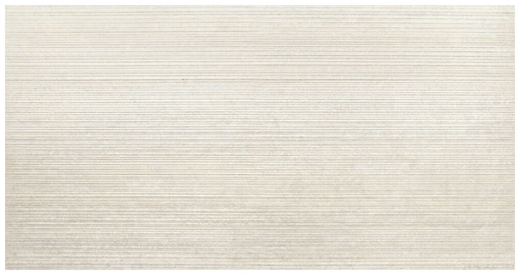 EL Molino Ascoli Lines White gres rektyfikowany 60x120 - gres na ścianę kamieniopodobny