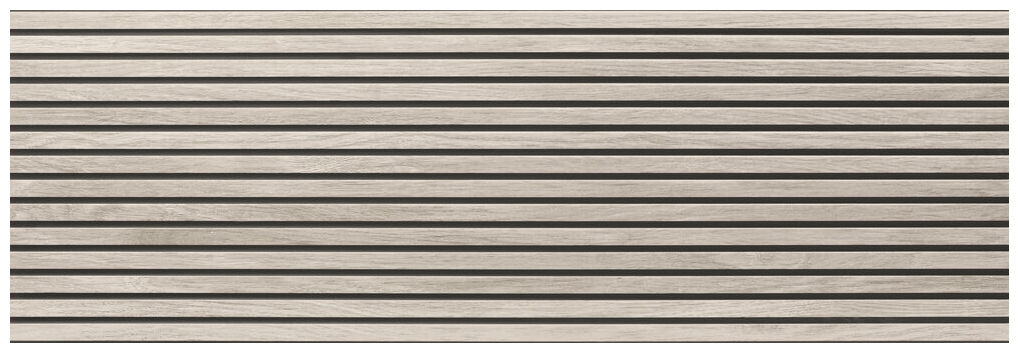 Satynowa płytka Toja Perla 40x120 z efektem lameli o subtelnej fakturze i stonowanym kolorze