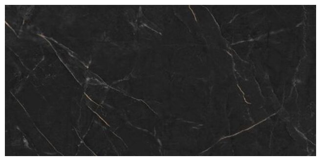 Imperial Black gres lappato 60x120 ciemny marmuropodobny z delikatnymi jasnymi żyłkami