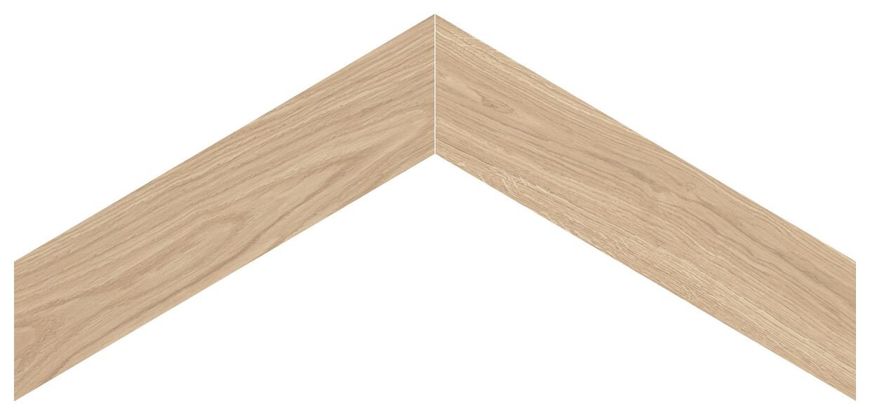 emil ceramica mimesis ecru chevron gres 11x54 - zdjęcie główne