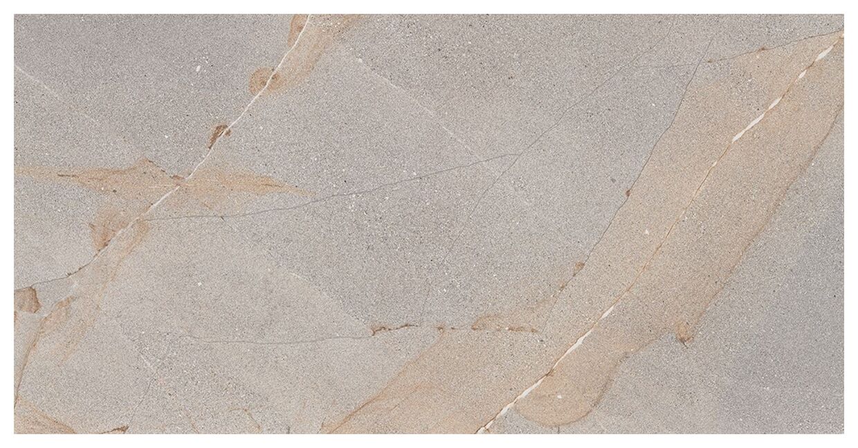 Matowy gres podłogowy Cornerstone Granite Stone 45x90 w odcieniach szarości i beżu