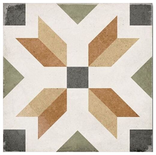 equipe art nouveau empire color gres dekor 20x20 (24400) 